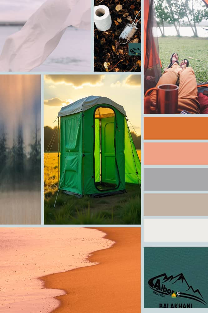 راهنمای جامع دفع فضولات و استحمام در کمپ